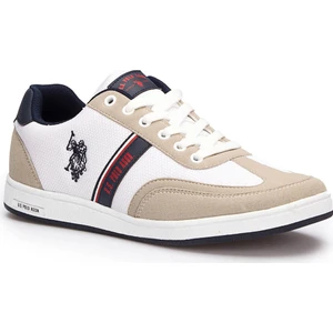 U.S. Polo Assn. Kares Beyaz Erkek Sneaker Ayakkabı