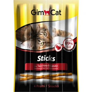 Gimcat Sticks Hindili Mayalı Kedi Ödül Çubukları 4 Adet