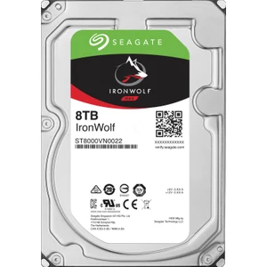 IronWolf NAS HDD 8TB 3.5" 7200RPM 256MB Cache Sata 3 Sabit Disk ST8000VN0022