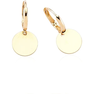 Altın Plaka Küpe Cm0517