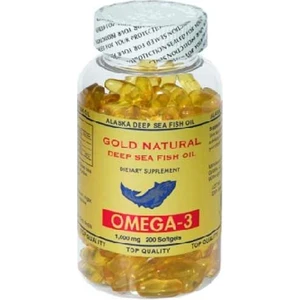 Gold Natural Omega 3 Balık Yağı 200 Softgels