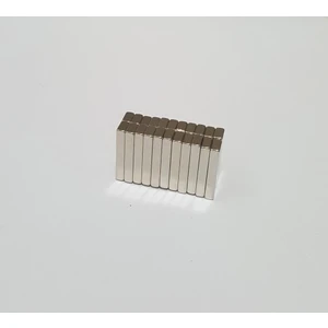 25 Adet 20 x 6 x 3 mm Blok Neodyum Mıknatıs