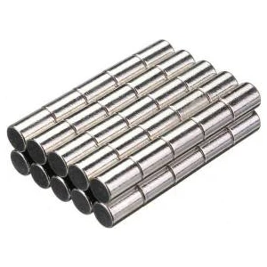 9 Adet D6 x 10 mm Silindir Neodyum Mıknatıs