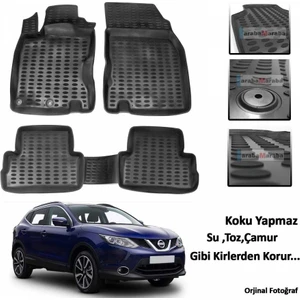 Nissan Qashqai 3D Oto Paspas 2014 Sonrası