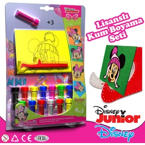 Red Castle Disney Dörtlü Kum Boyama Seti Minnie Mouse Serisi
