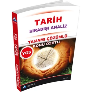 Sıradışıanaliz Yayınlar Ygs Tarih Konu Özetli Tamamı Çözümlü-Cihat Demir