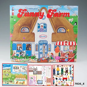 Top Model Funy Farmcolorıng Boyama Kitab