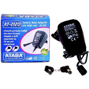 Afata At-2120 12V 600 Mah Çift Jacklı Adaptör