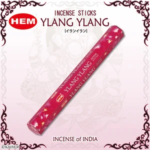 Hem Ylang Ylang Incense Sticks -Cananga Odorata Ağaç Çiçeği Tütsü 20 Adet
