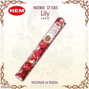 Hem Lily Incense Sticks - Zambak Tütsü 20 Adet