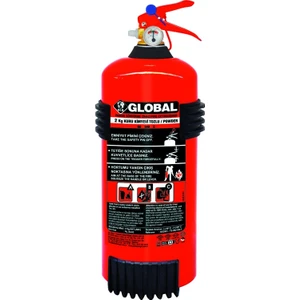 2 Kg ABC Kuru Kimyevi Tozlu Yangın Söndürme Cihazı