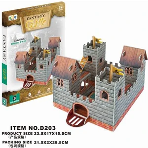 Cc Oyuncak 3D Puzzle Fantasy Castle - 26 Parça