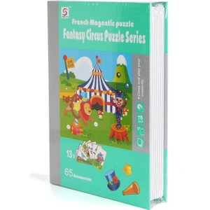 Cc Oyuncak Fantasy Circus Magnetic Kitap