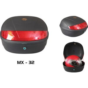 Motosiklet Maxem 32 Lt Arka Çanta Siyah