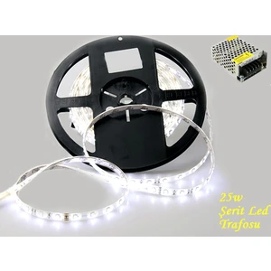Led Şerit Dış Mekan Silikonlu Aydınlatma (5 Metre) Ve Trafo