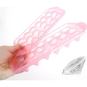 18 Bölmeli Elmas Şeklinde Buz Kalıbı Diamond Ice Mold