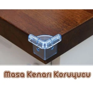 Çocuk Güvenlik Seti Masa Kenarı Koruyucu 4 Lü Set