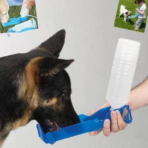 Kedi Ve Köpekler İçin Seyahat Tipi Mataralı Suluk - (Handy Drink)