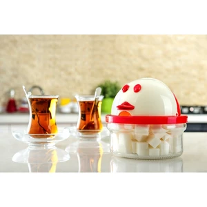 Ördek Şeklinde Dekoratif Cam Şekerlik (415 Ml)