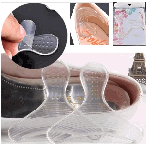 T Şeklinde Silikon Topuk Vurma Önleyici Topuk Koruyucu Silikon