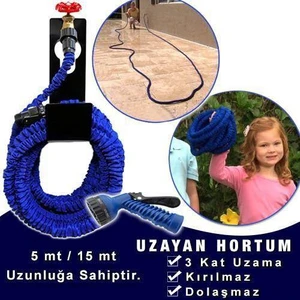 Uzayan Tabancalı Hortum Expandable Hose 15 Metre