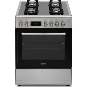 1226 6 Prg Multi Turbo Cam Yüzeyli Tamboy Inox Fırın
