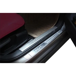 Volkswagen Passat B7 İç Kapı Eşiği 4 Parça Paslanmaz Çelik 2012-2014 Modeller