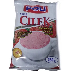 Toz İçeçek Sütlü Çilek 250Gr