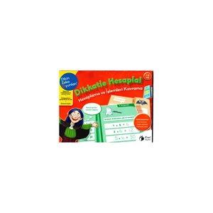 Dikkatle Hesapla 7 - 9 Yaş Ezo Etkin Zeka Oyunları