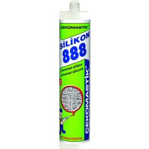 Çekomastik 888 Silikon Siyah 280 Ml Kartuş