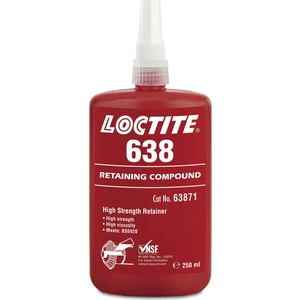 638 250 Ml Anaerobik Yükseltilmiş Isı Dayanımlı Sıkı Geçme 0,25 Mm