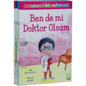 Meslekleri Öğreniyorum Resimli Hikaye Dizisi (10 Kitap Set) - Erdal Çakıcıoğlu