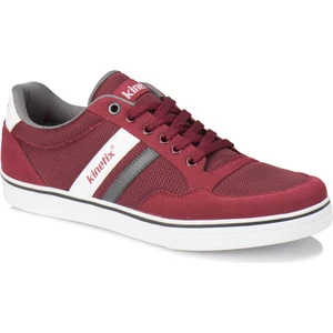 Pontech M Bordo Açık Gri Beyaz Erkek Sneaker Ayakkabı