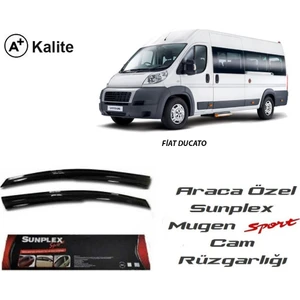 Fiat Ducato Sunplex Mugen Tip 2'Li Cam Rüzgarlığı