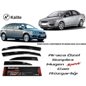 Ford Focus 2 2004-2010 Arası 4 Lü Sunplex Cam Rüzgarlıgı