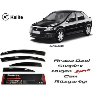 Dacia Logan Sunplex Mugen Tip 4'Lü Cam Rüzgarlığı