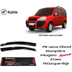 Fiat Doblo 2000-2010 Arası Sunplex Mugen Tip 2'Li Cam Rüzgarlığı