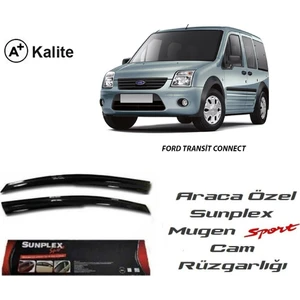 Ford Transit Connect Sunplex Mugen Tip 2'Li Cam Rüzgarlığı