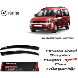 Volkswagen Caddy Sunplex Mugen Tip 2'Li Cam Rüzgarlığı