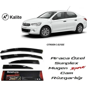 Citroen Elysee 4 Lü Sunplex Cam Rüzgarlıgı