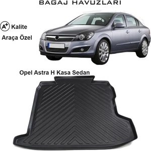 Opel Astra H Kasa Sedan 3D Bagaj Havuzu