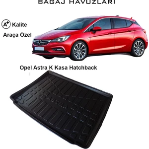 Opel Astra K Kasa Hatchback 3D Bagaj Havuzu