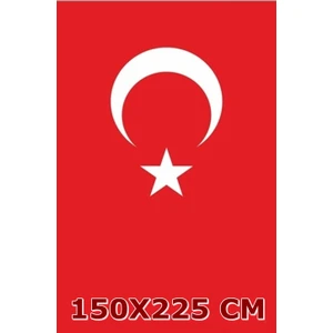 Ulu Türk Bayrağı 150X225 Cm