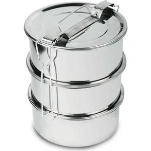 Çelik Yemek Taşıma Kabı Sefer Tası 3 No