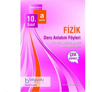 Bilgiyolu Yayınları Bilgi Yolu Yayınları Fizik 10 A Serisi 2. Dönem