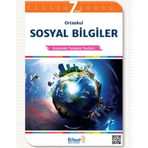 Biltest Yayınları 7. Sınıf Sosyal Bilgiler Kazanım Tarama Testleri