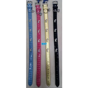 Köpek Deri Boyun Tasma 57X2.5 Cm