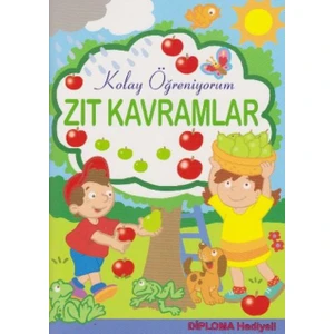 Kolay Öğreniyorum Zıt Kavramlar - Cuberdon Books