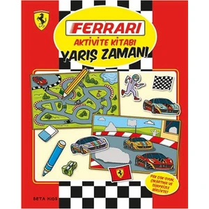 Ferrari Aktivite Kitabı Yarış Zamanı