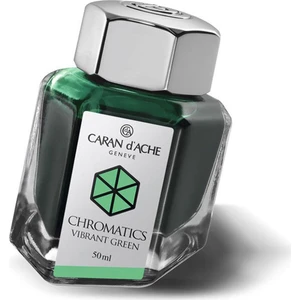 Caran d'Ache Şişe Mürekkep Vibrant Green 50ml